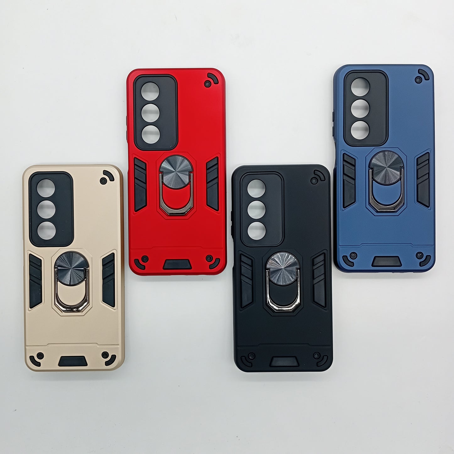 OPPO A3 Pro Hard PC Case with ring holder Shockproof Slim back Cover