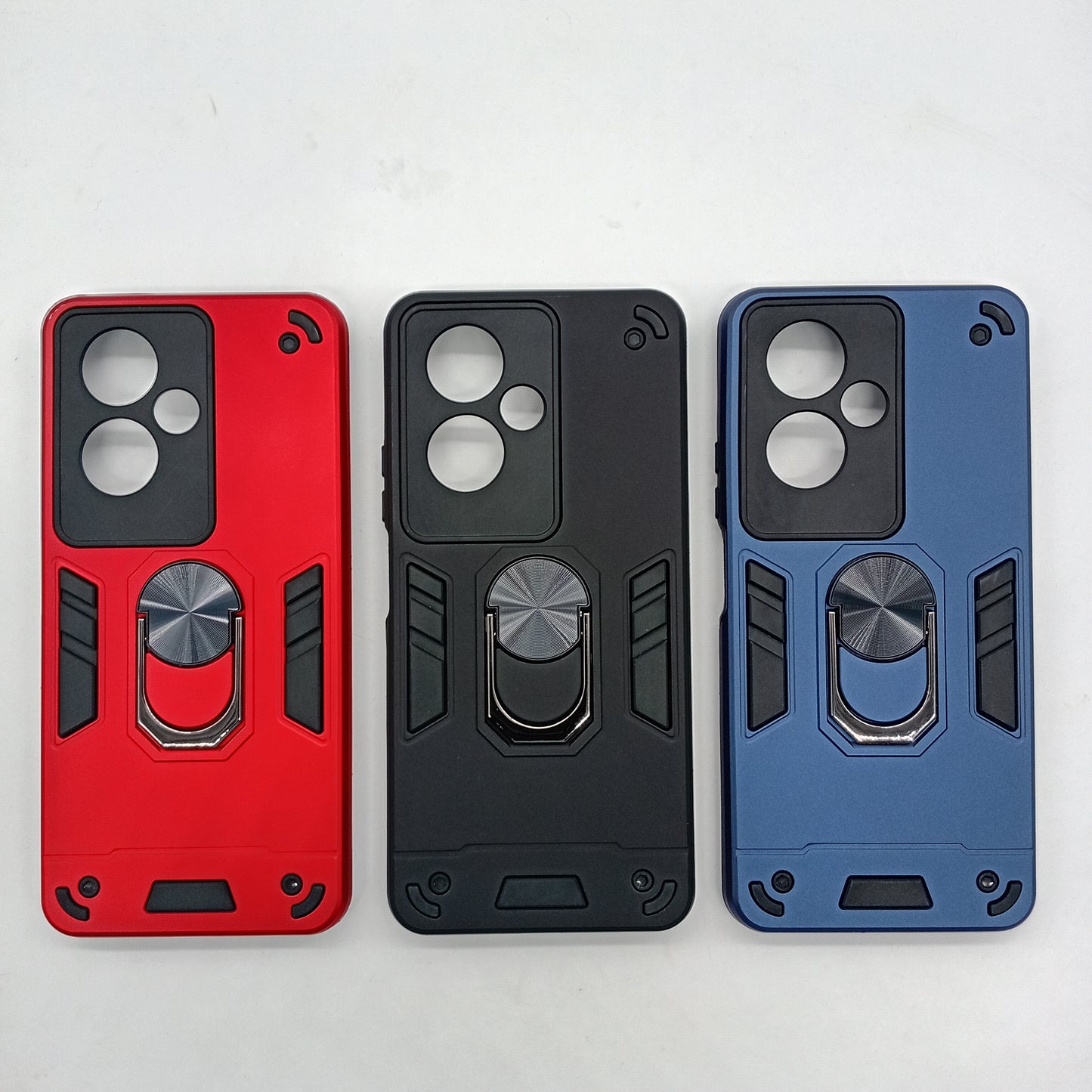 OPPO A79 Hard PC Case with ring holder Shockproof Slim back Cover