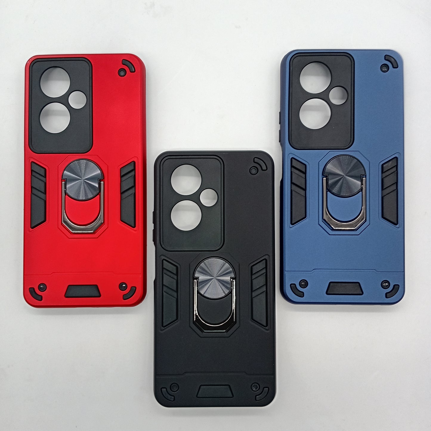 OPPO A79 Hard PC Case with ring holder Shockproof Slim back Cover