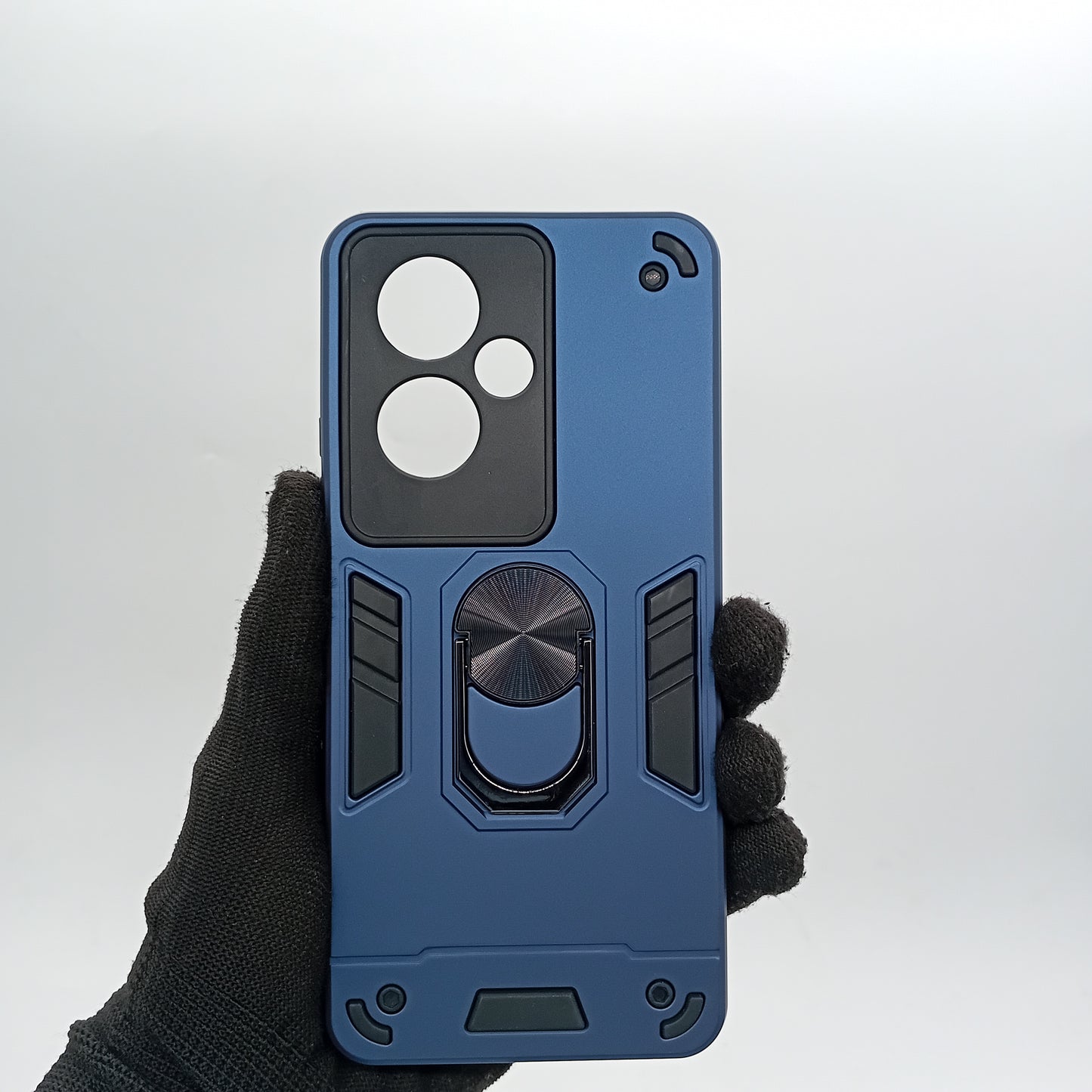 OPPO A79 Hard PC Case with ring holder Shockproof Slim back Cover