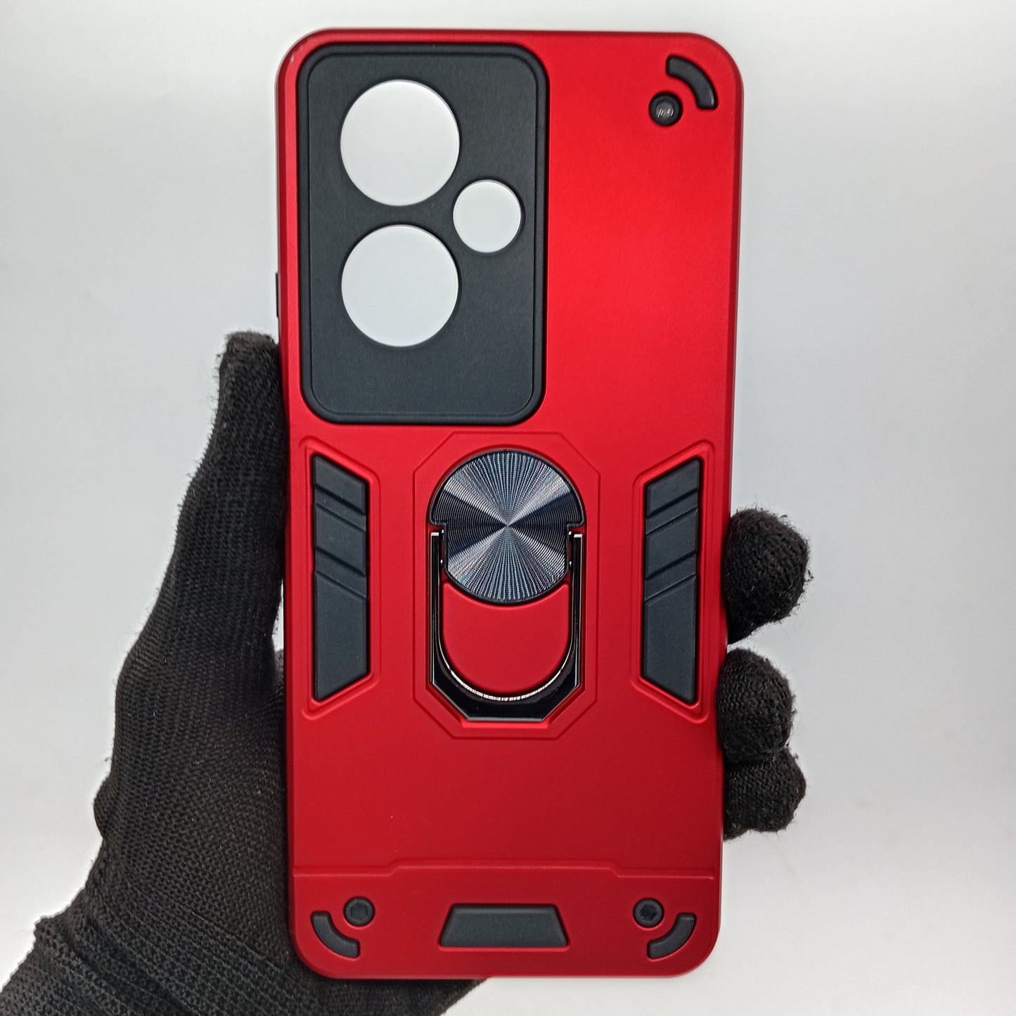 OPPO A79 Hard PC Case with ring holder Shockproof Slim back Cover