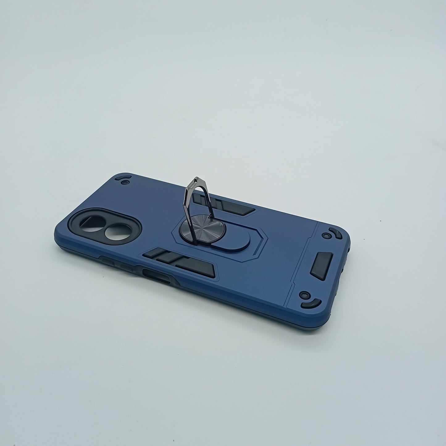 OPPO A38 Hard PC Case with ring holder Shockproof Slim back Cover