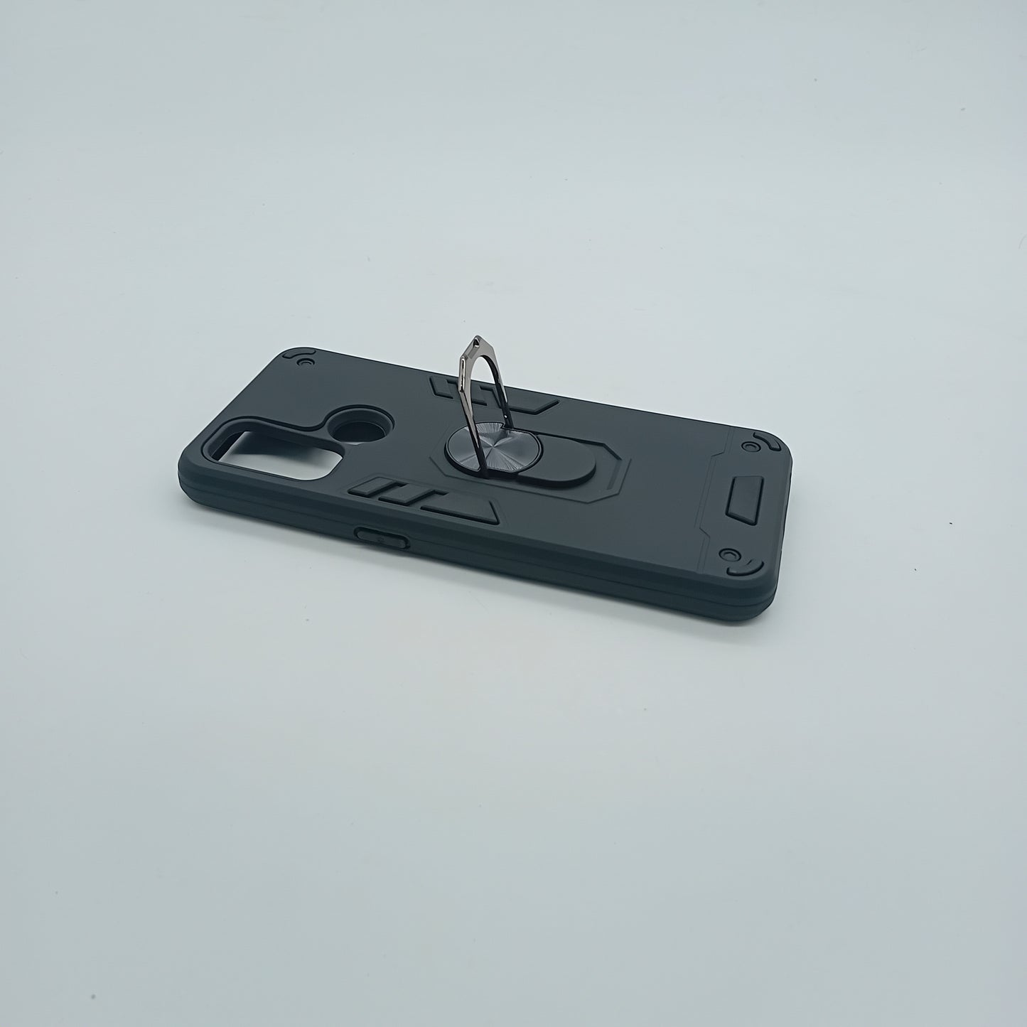 OPPO A53 Hard PC Case with ring holder Shockproof Slim back Cover