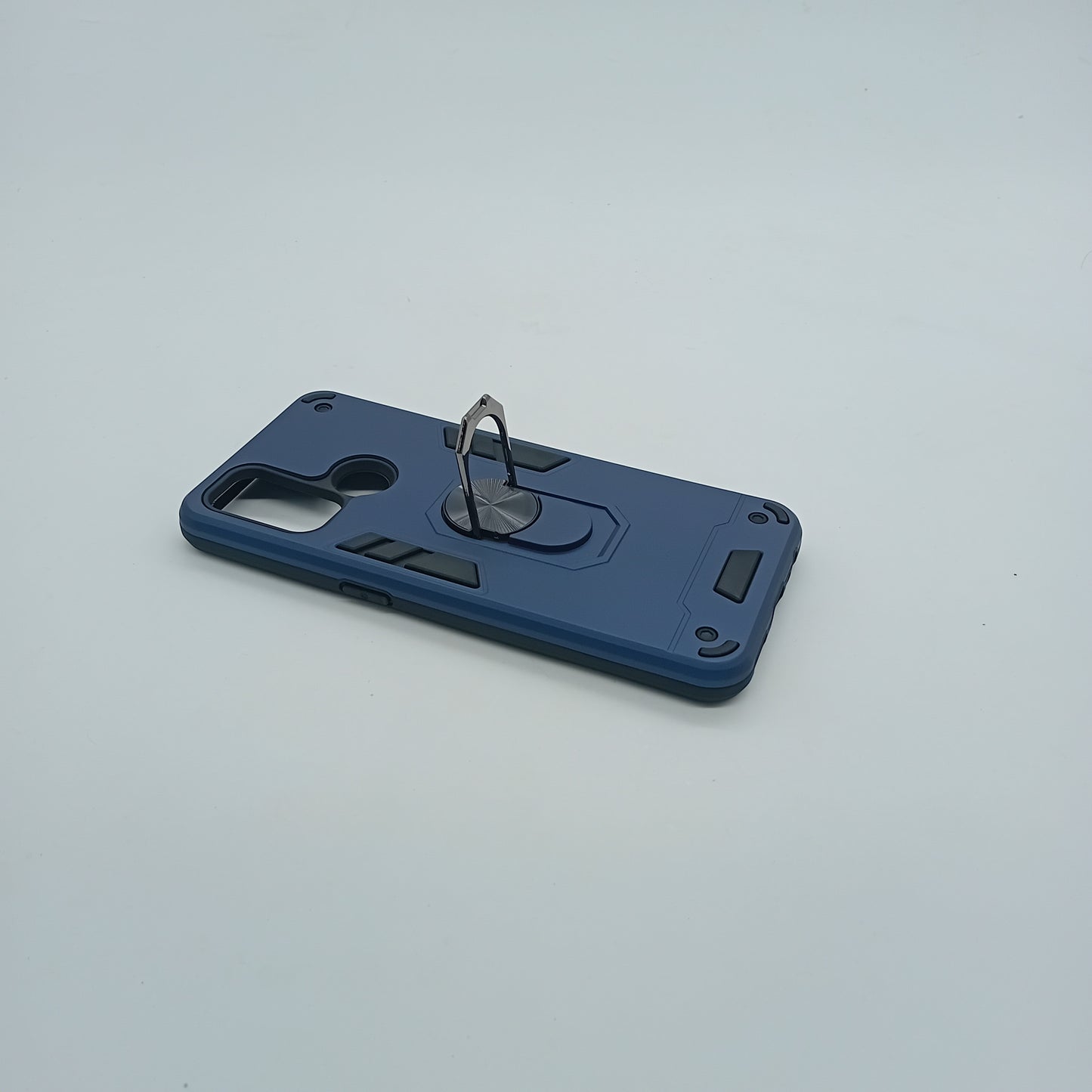 OPPO A53 Hard PC Case with ring holder Shockproof Slim back Cover