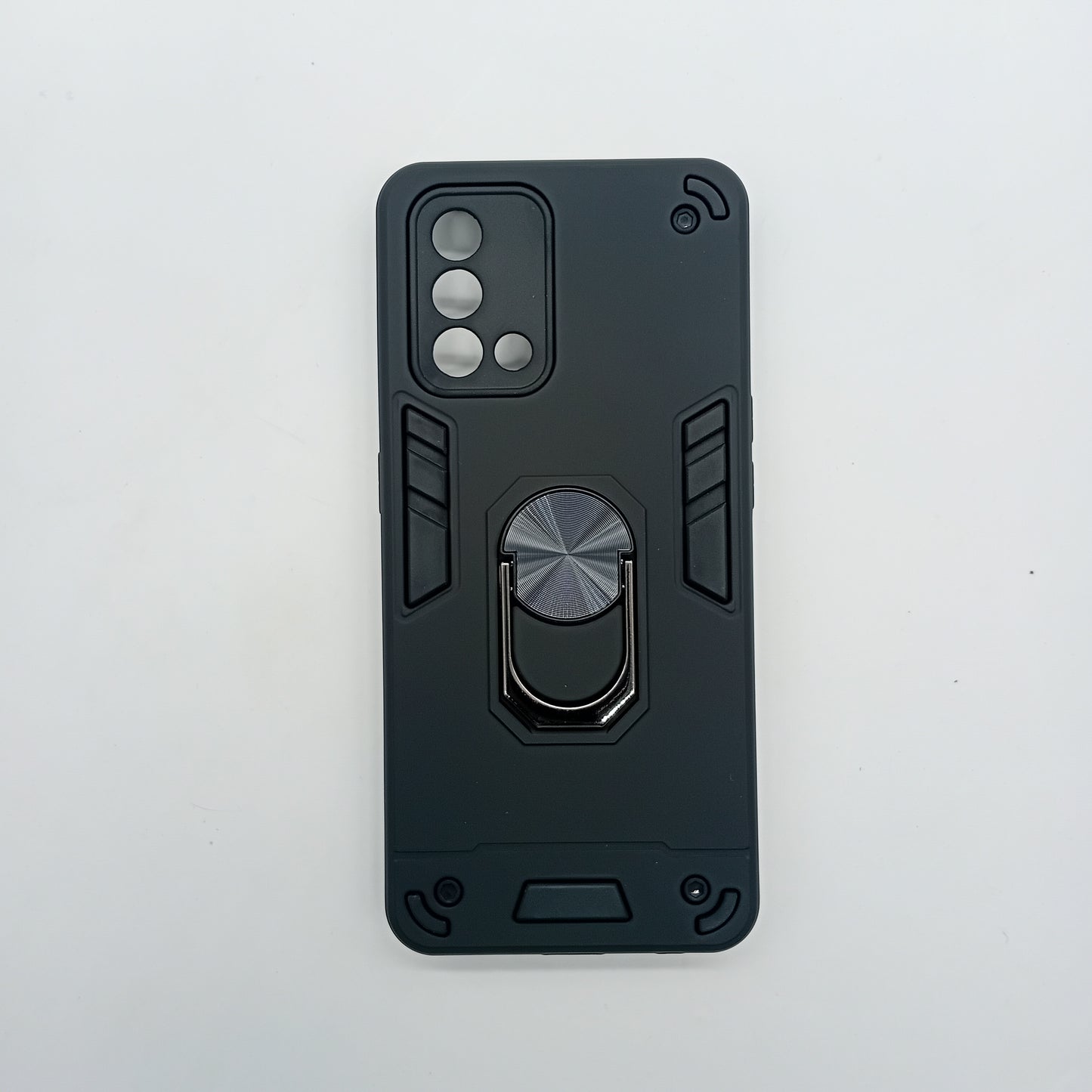 OPPO F19 Hard PC Case with ring holder Shockproof Slim back Cover