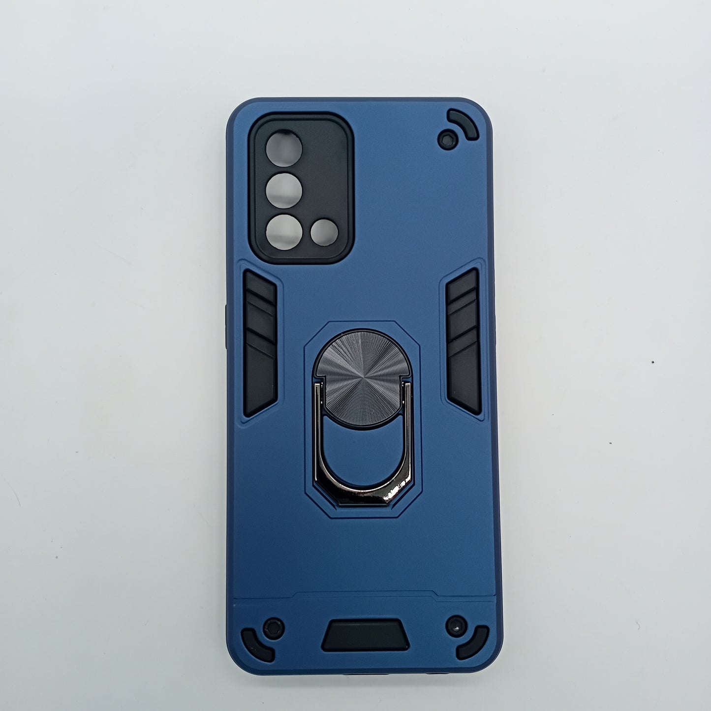 OPPO F19 Hard PC Case with ring holder Shockproof Slim back Cover