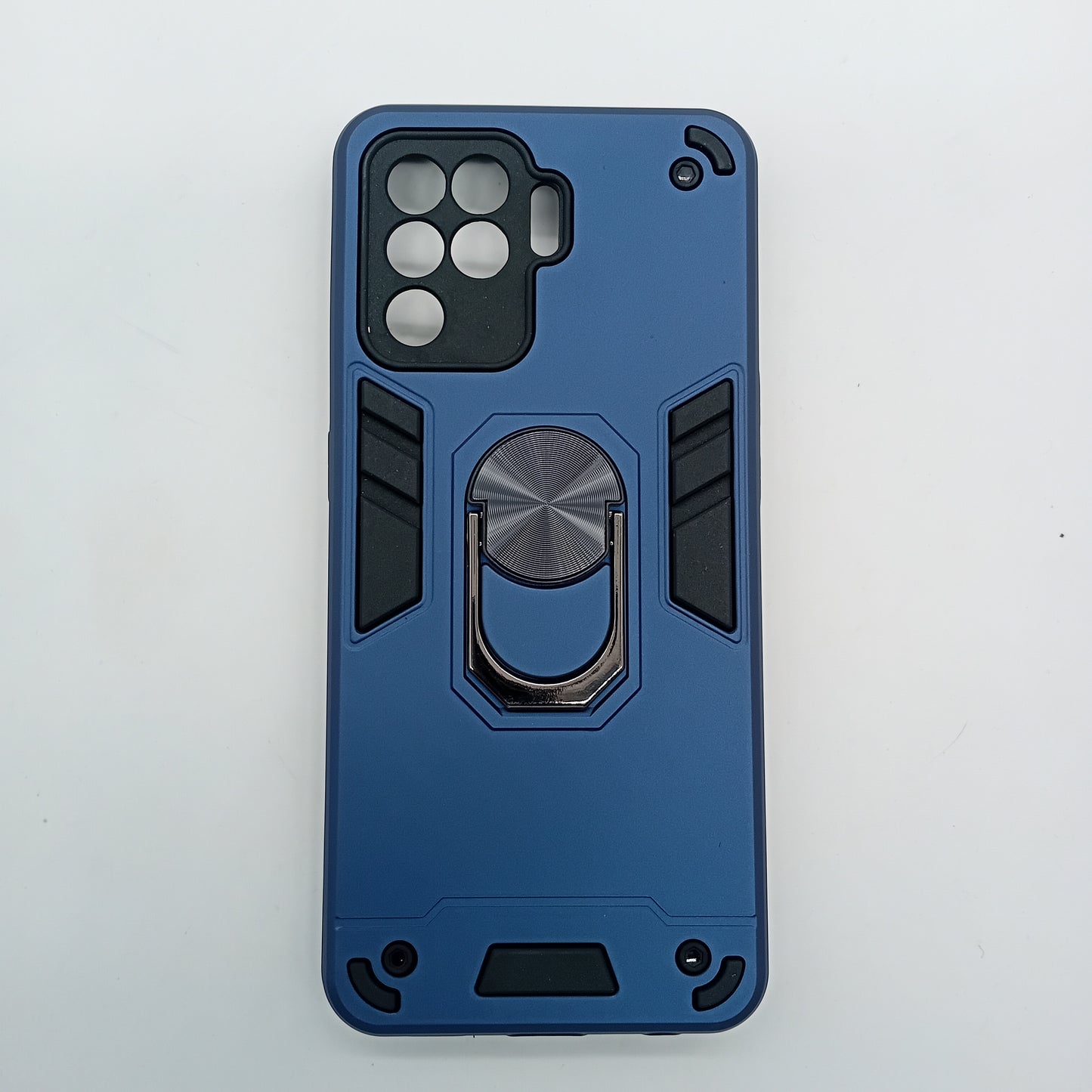 OPPO F19 Pro Hard PC Case with ring holder Shockproof Slim back Cover