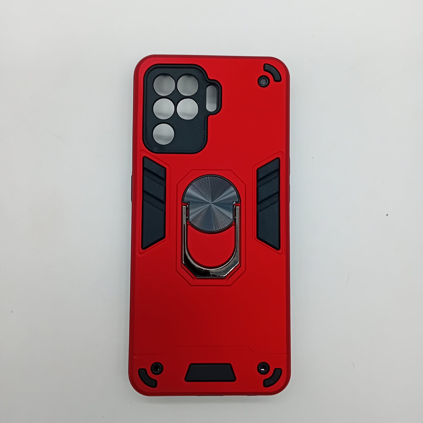 OPPO F19 Pro Hard PC Case with ring holder Shockproof Slim back Cover