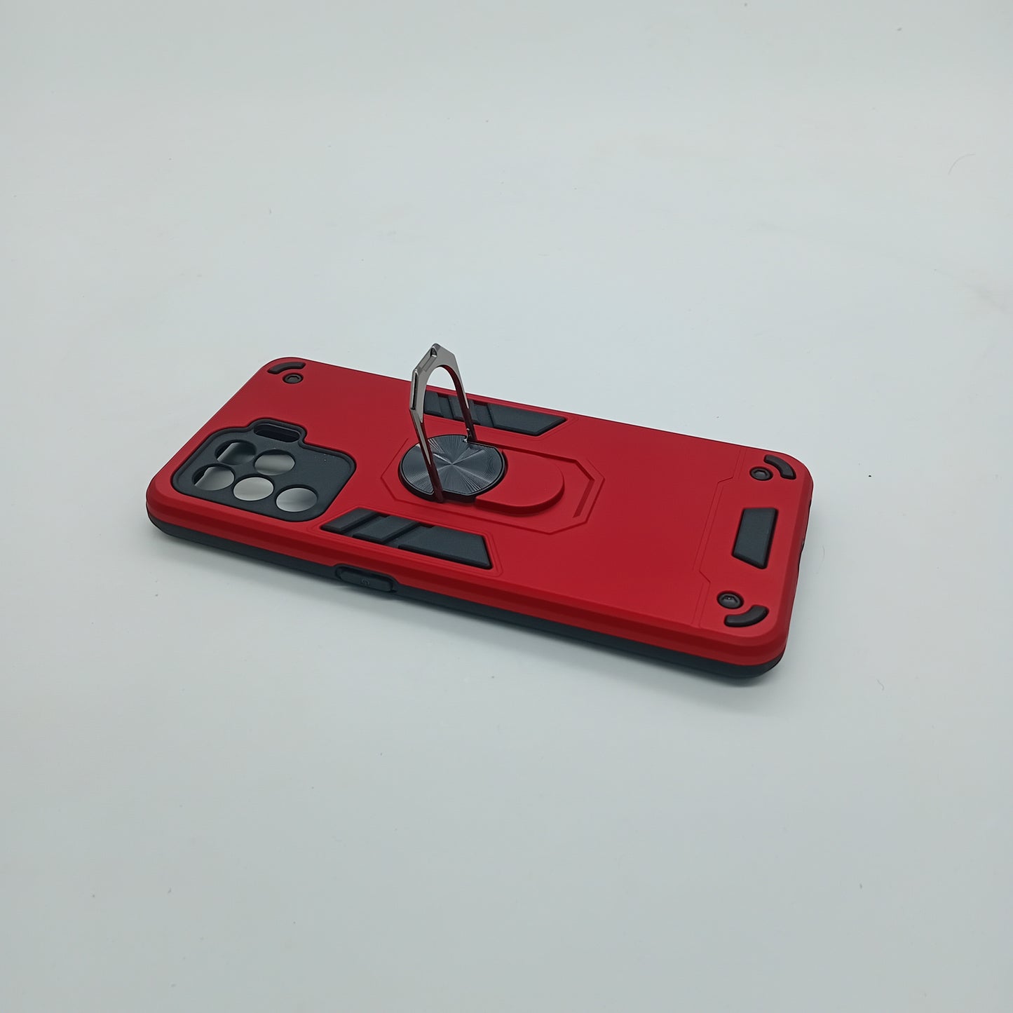 OPPO F19 Pro Hard PC Case with ring holder Shockproof Slim back Cover