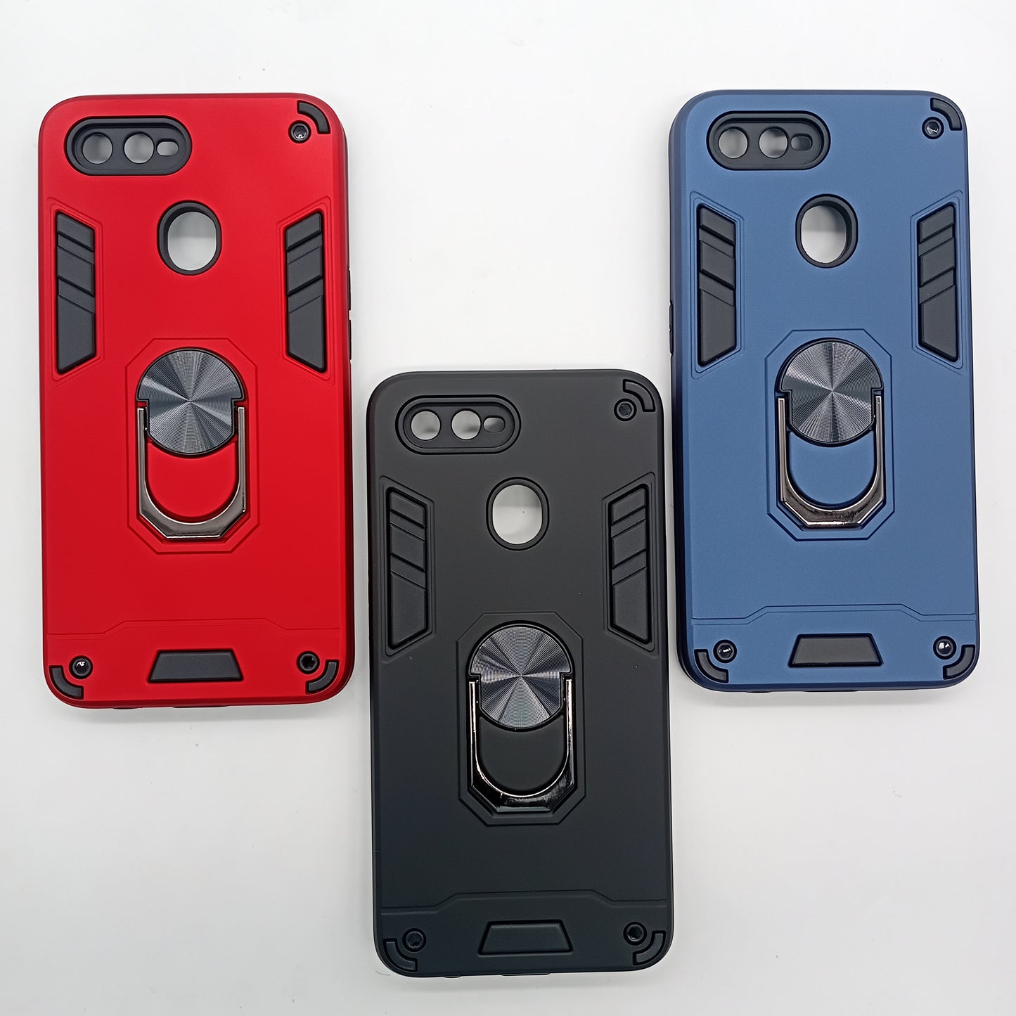 OPPO A5s Hard PC Case with ring holder Shockproof Slim back Cover