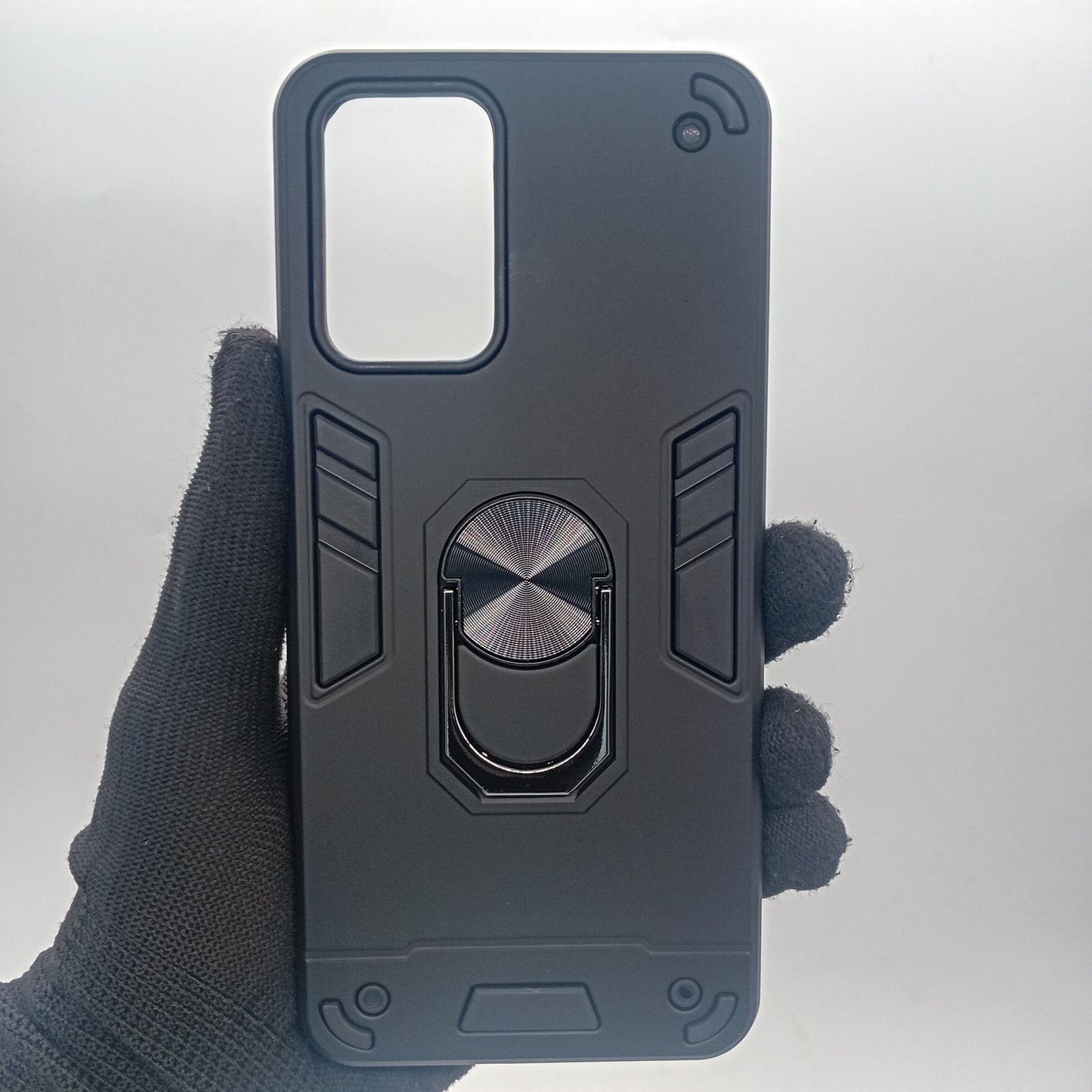 OPPO A54 Hard PC Case with ring holder Shockproof Slim back Cover