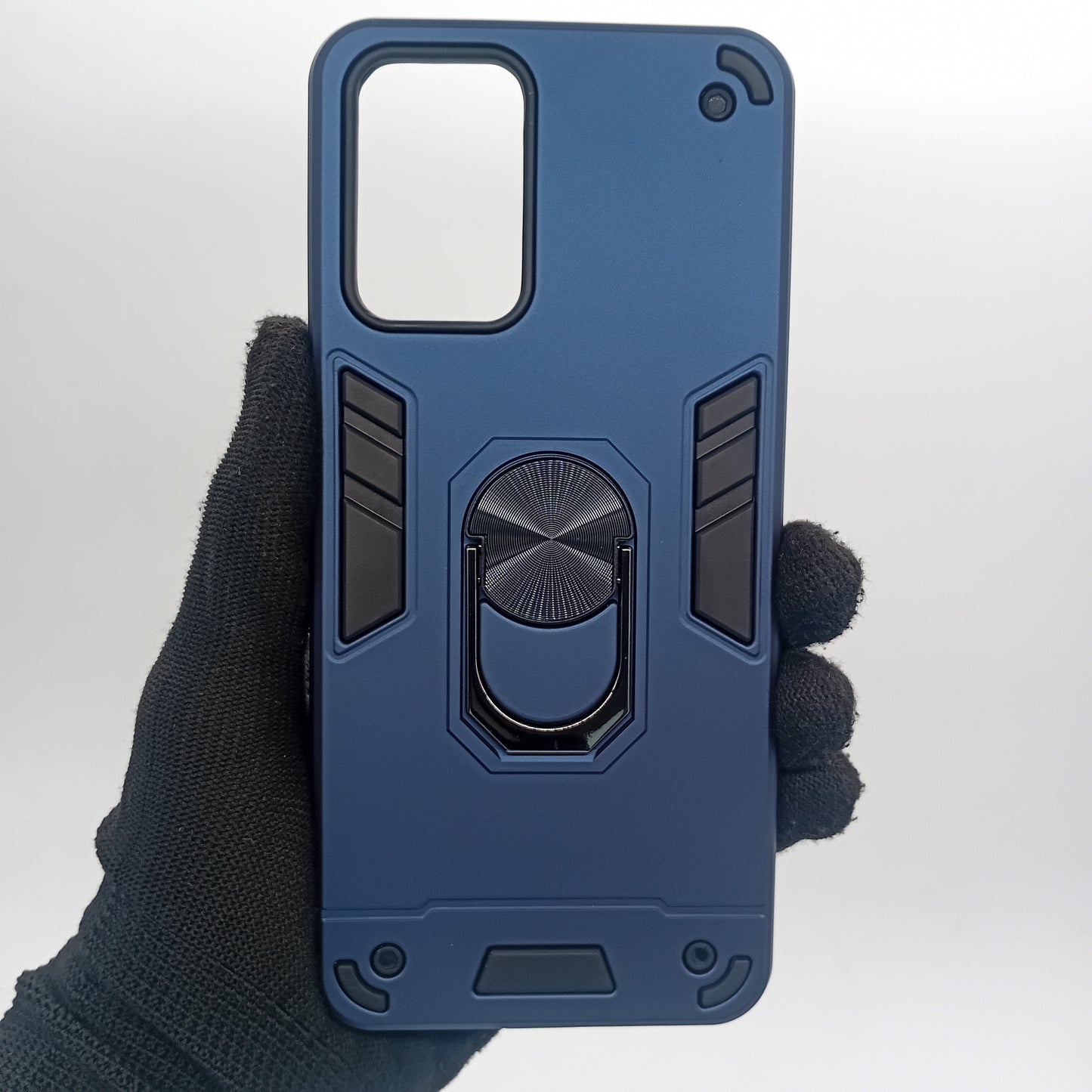 OPPO A54 Hard PC Case with ring holder Shockproof Slim back Cover