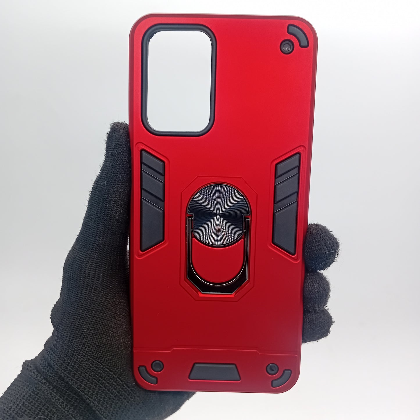 OPPO A54 Hard PC Case with ring holder Shockproof Slim back Cover