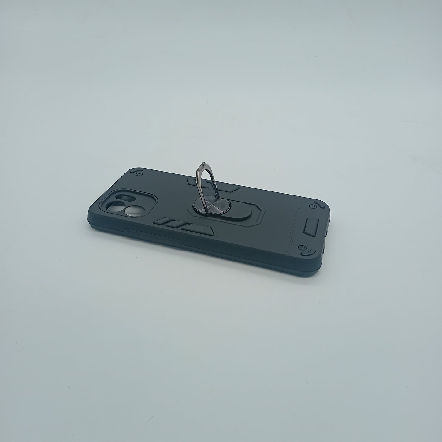 Redmi A1 Hard PC Case with ring holder Shockproof Slim back Cover