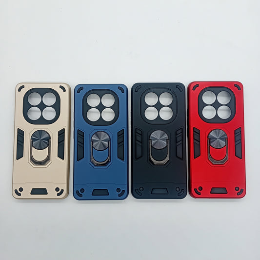 Redmi Note 14 Pro Hard PC Case with ring holder Shockproof Slim back Cover