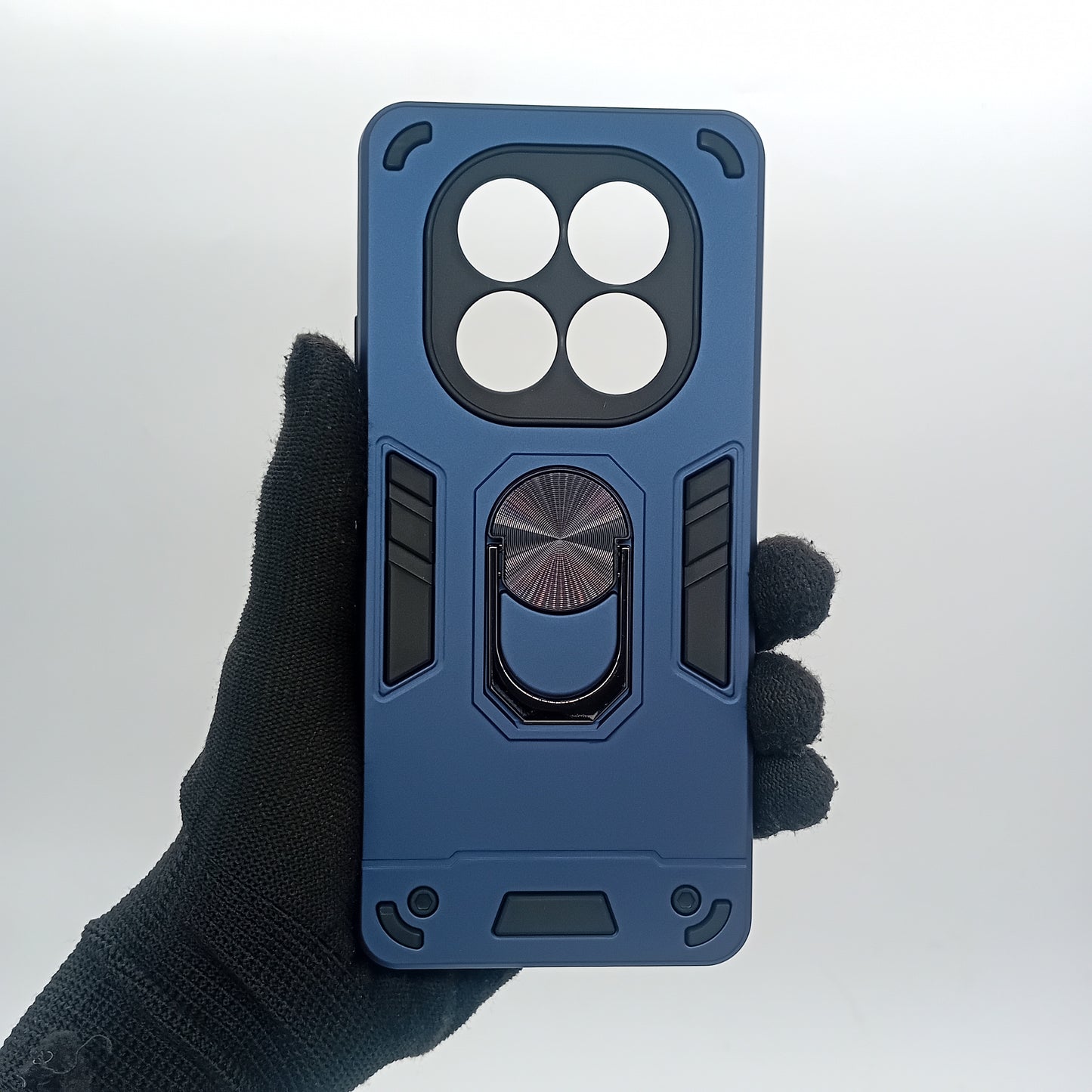 Redmi Note 14 Pro Hard PC Case with ring holder Shockproof Slim back Cover