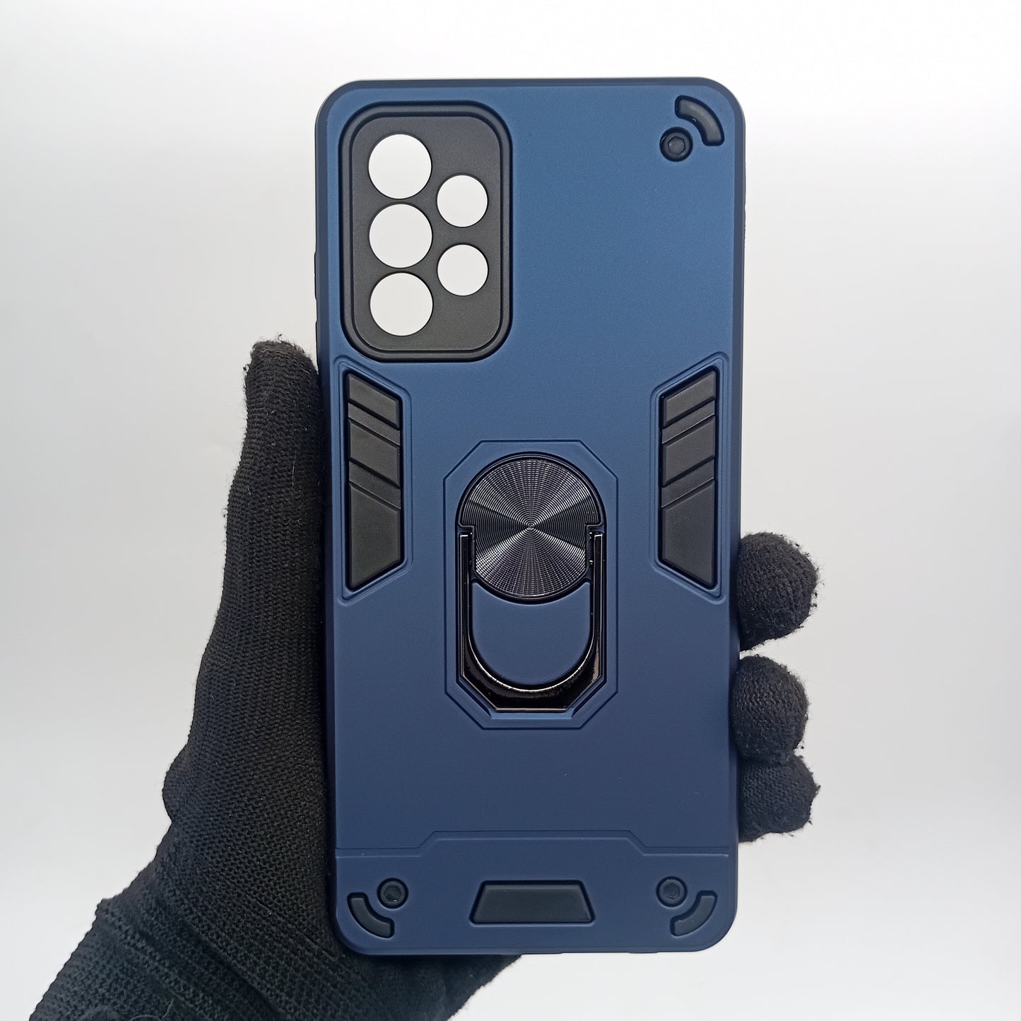 Samsung A72 Hard PC Case with ring holder Shockproof Slim back Cover