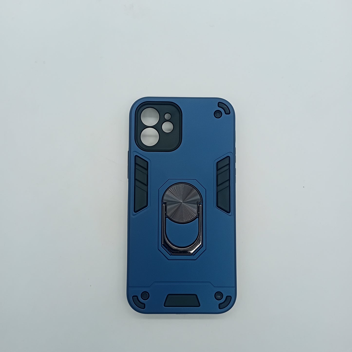 iPhone 12 Hard PC Case with ring holder Shockproof Slim back Cover