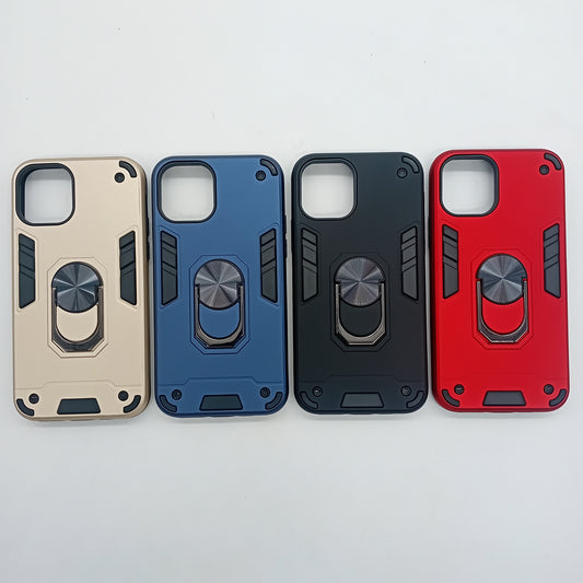 iPhone 11 Pro Hard PC Case with ring holder Shockproof Slim back Cover