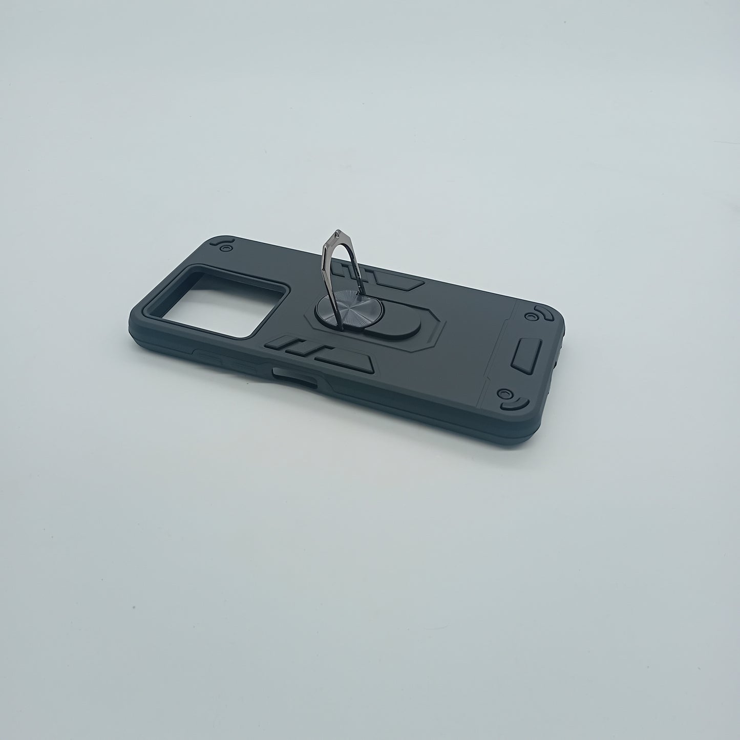 ZTE A54 Hard PC Case with ring holder Shockproof Slim back Cover