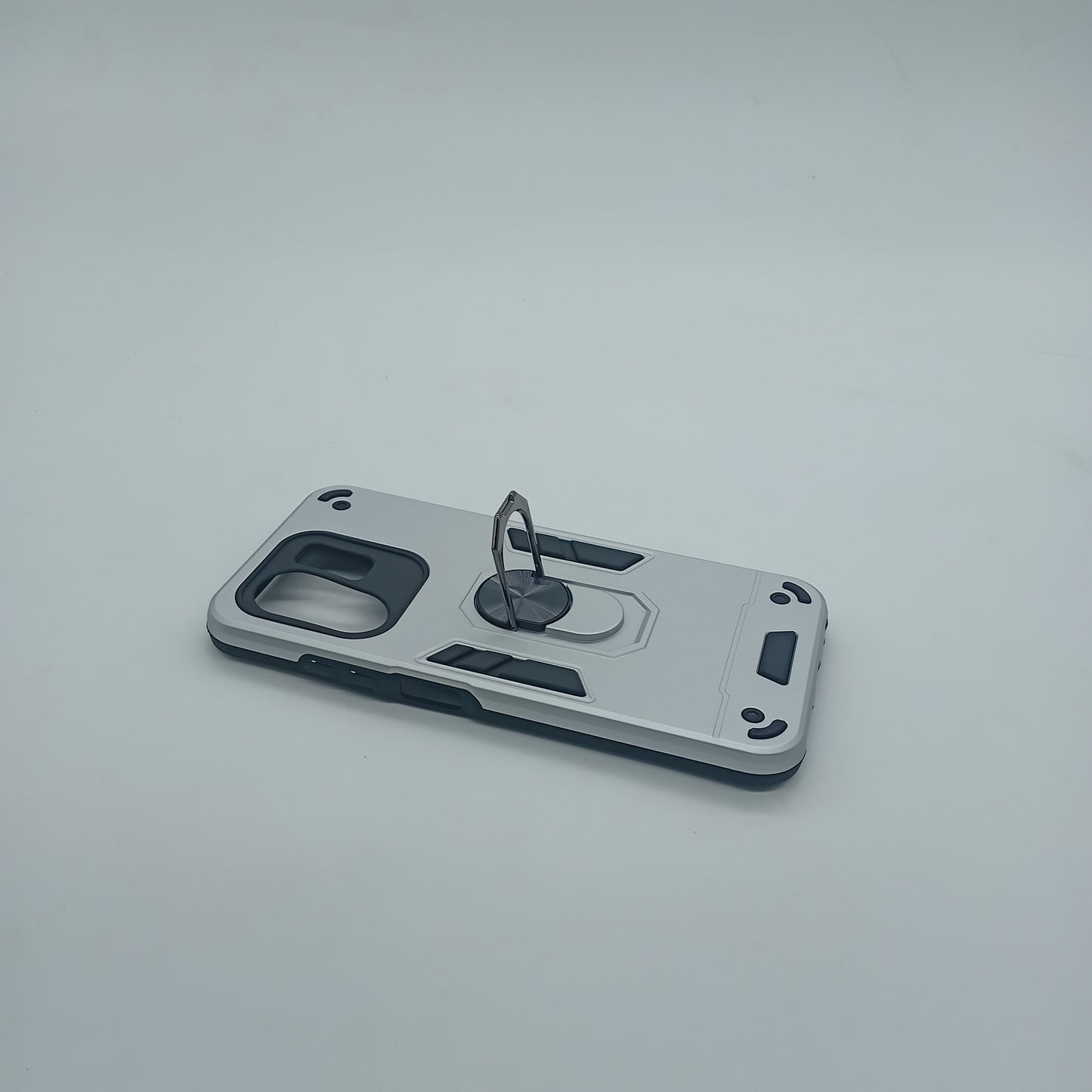 infinix Hot 50i Hard PC Case with ring holder Shockproof Slim back Cover