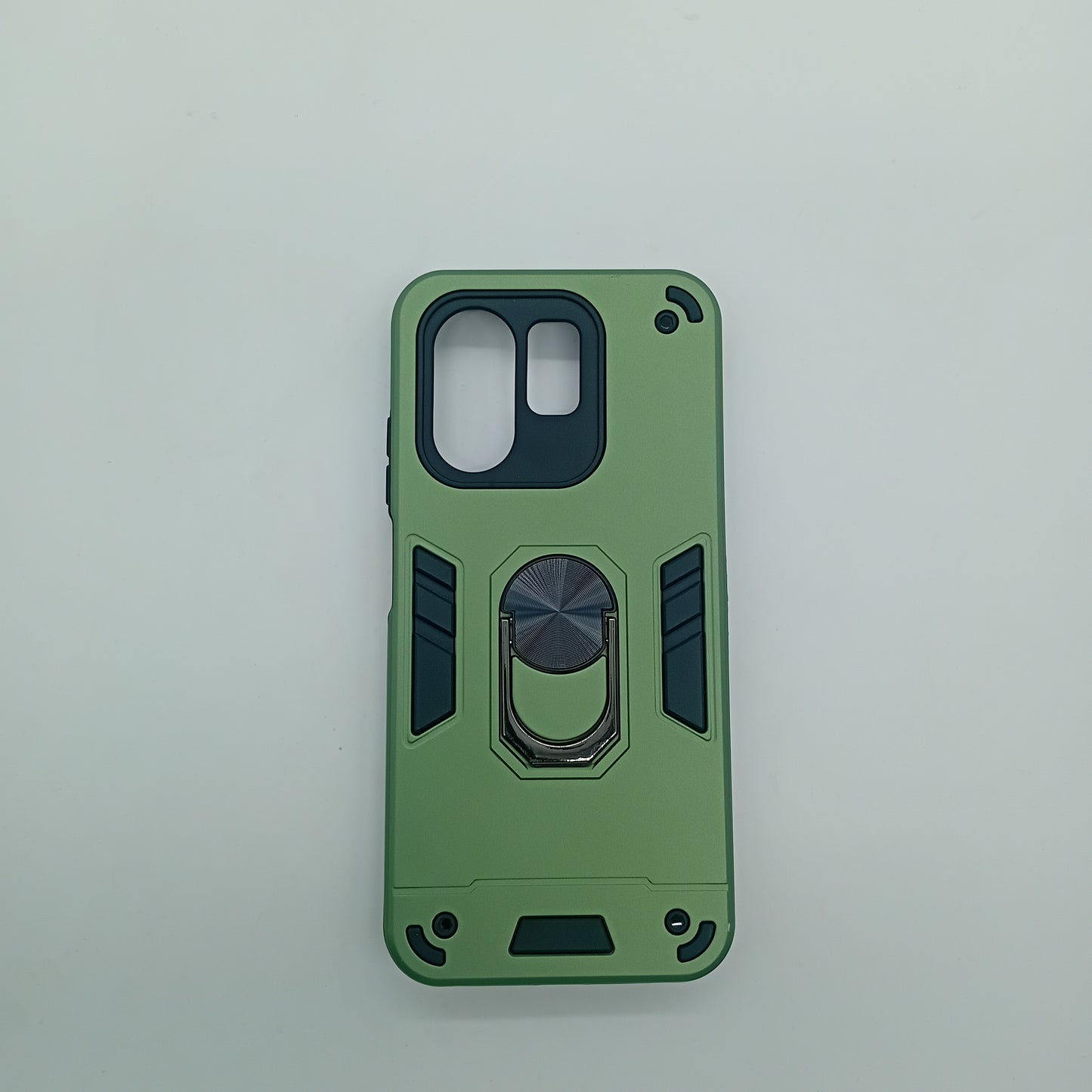 infinix Hot 50i Hard PC Case with ring holder Shockproof Slim back Cover