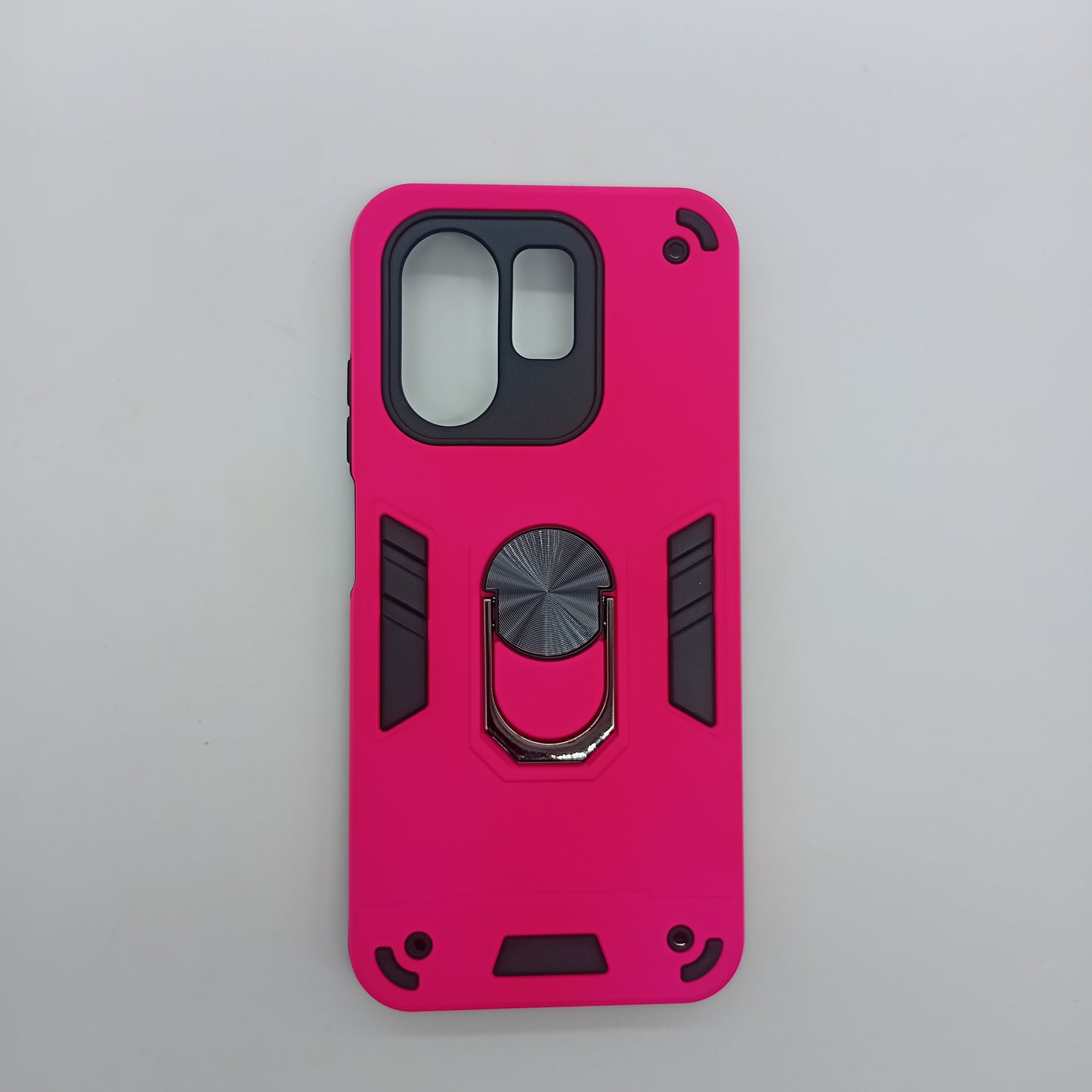 infinix Hot 50i Hard PC Case with ring holder Shockproof Slim back Cover