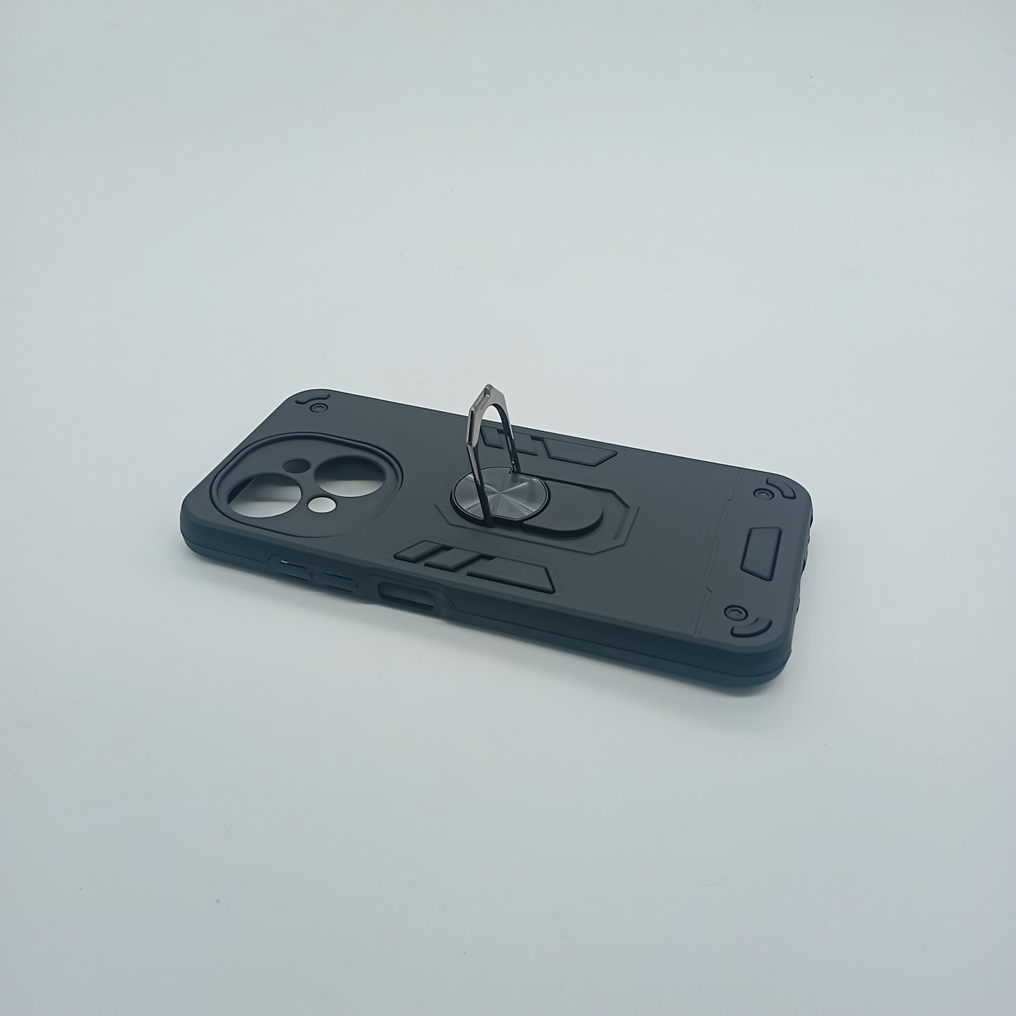 Tecno SPARK GO 2025 Hard PC Case with ring holder Shockproof Slim back Cover