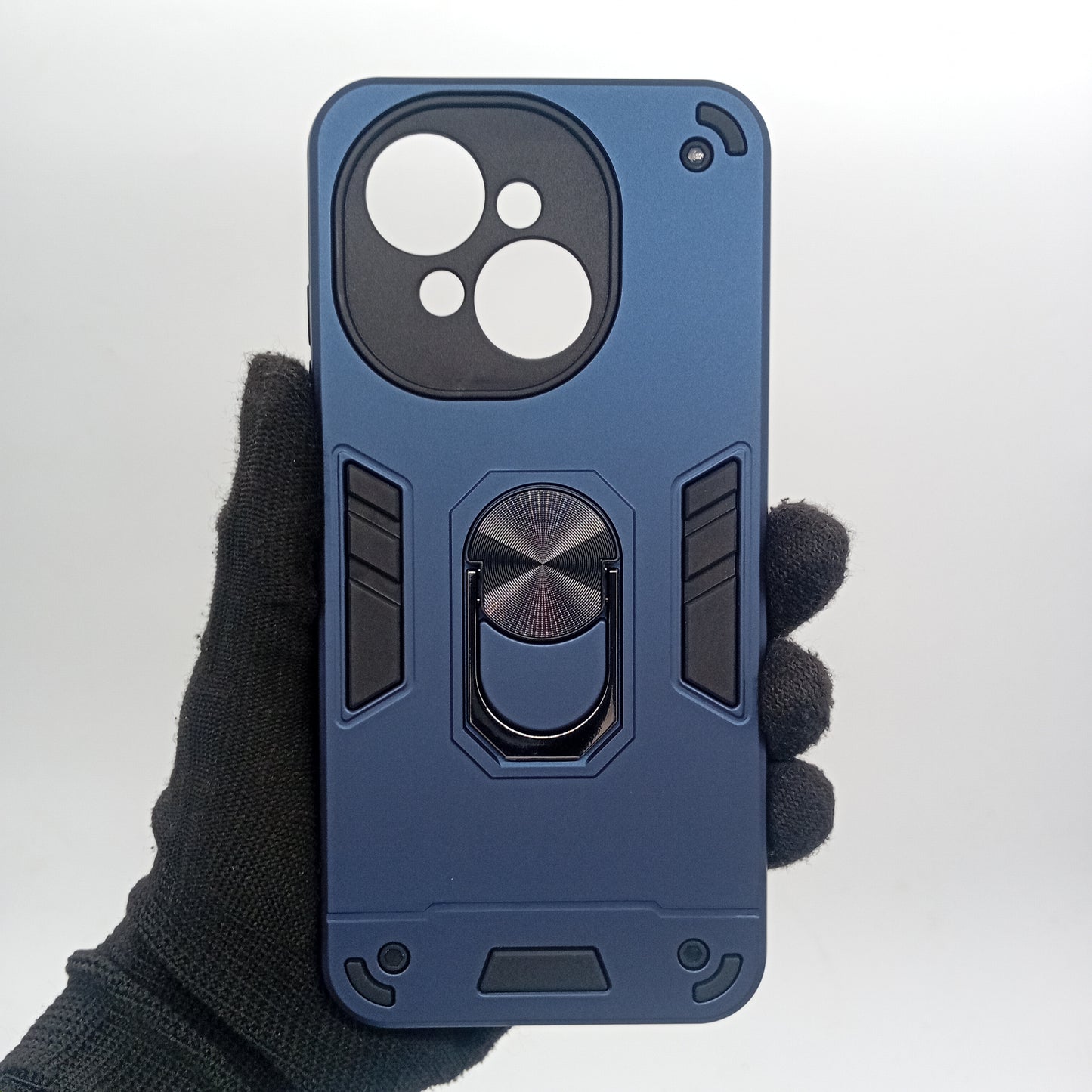 Tecno SPARK GO 2025 Hard PC Case with ring holder Shockproof Slim back Cover