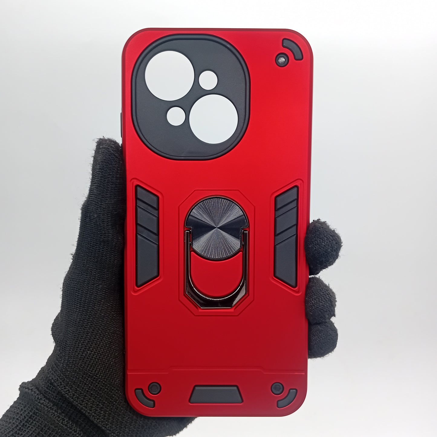 Tecno SPARK GO 2025 Hard PC Case with ring holder Shockproof Slim back Cover