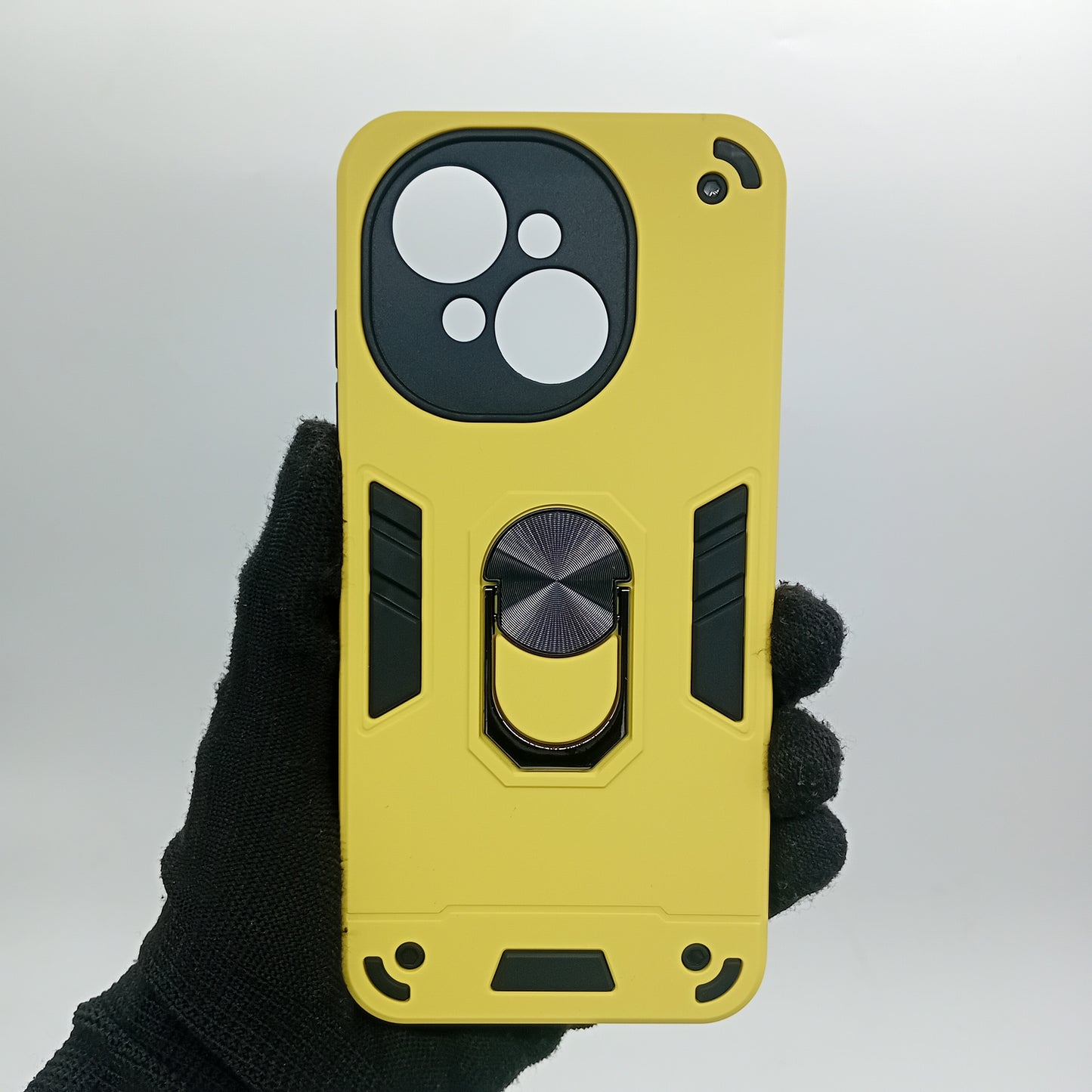 Tecno SPARK GO 2025 Hard PC Case with ring holder Shockproof Slim back Cover