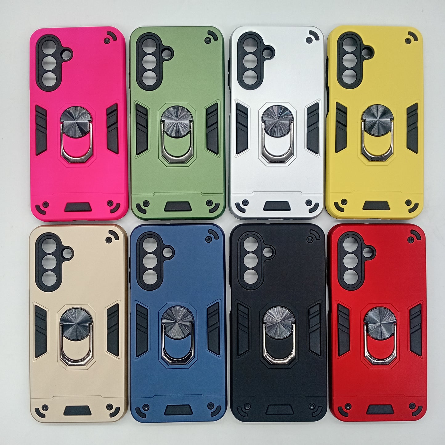 Samsung A17 Hard PC Case with ring holder Shockproof Slim back Cover