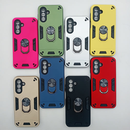 Samsung A17 Hard PC Case with ring holder Shockproof Slim back Cover