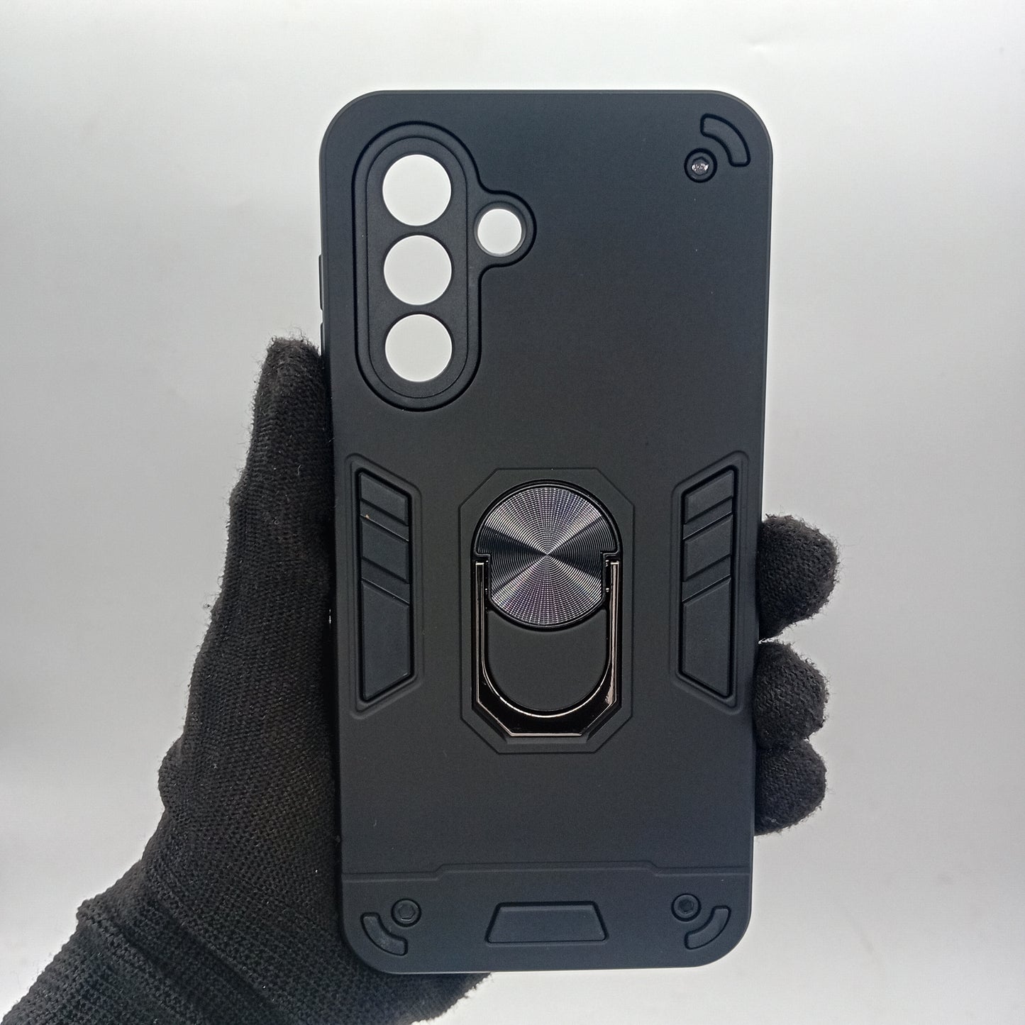 Samsung A17 Hard PC Case with ring holder Shockproof Slim back Cover