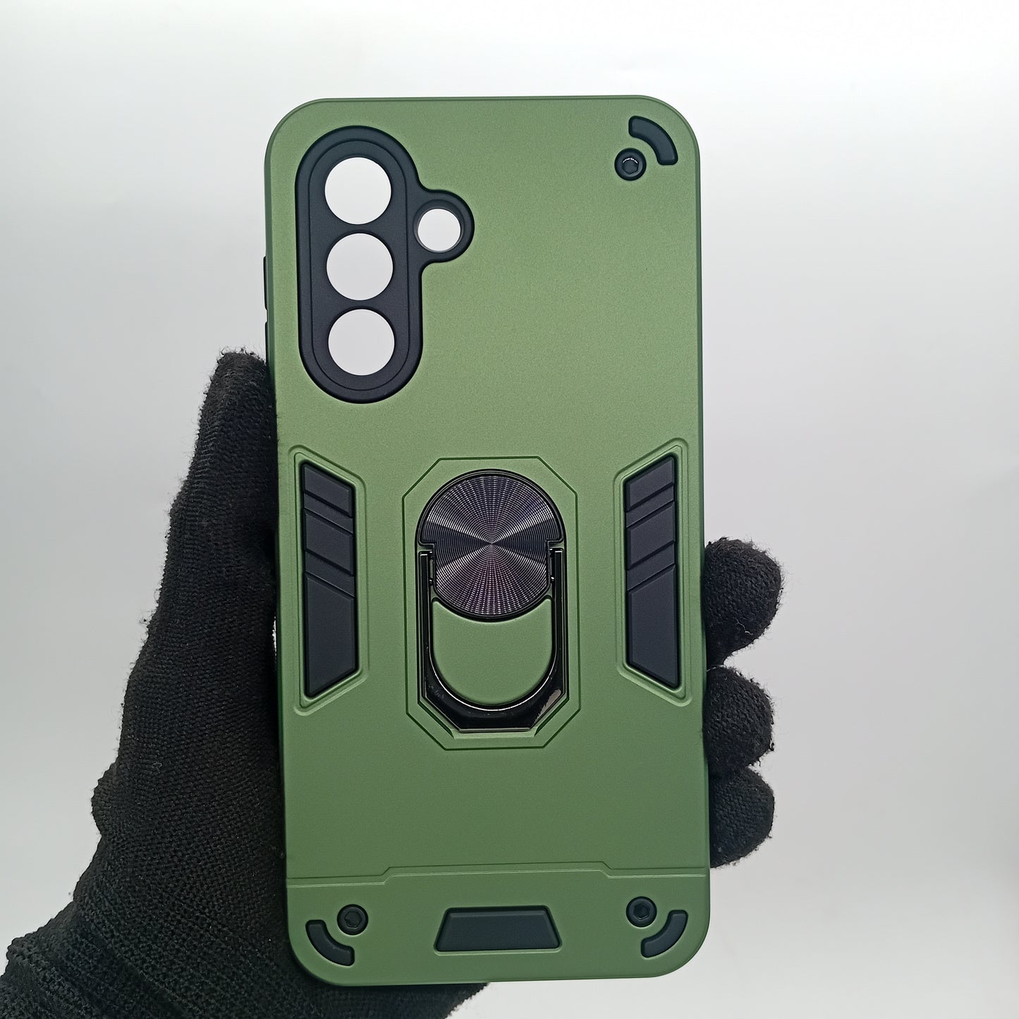 Samsung A17 Hard PC Case with ring holder Shockproof Slim back Cover