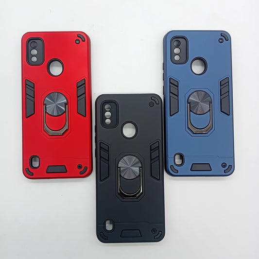 Samsung A51 Hard PC Case with ring holder Shockproof Slim back Cover