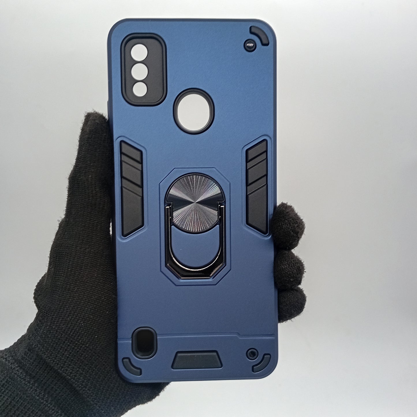 Samsung A51 Hard PC Case with ring holder Shockproof Slim back Cover