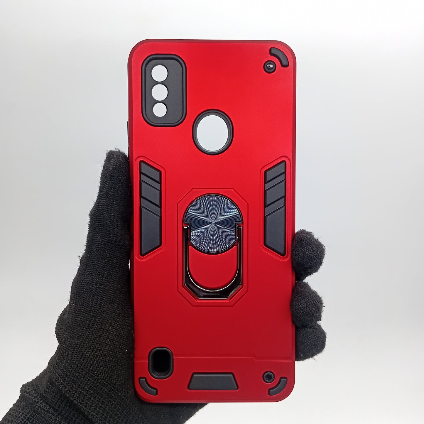 Samsung A51 Hard PC Case with ring holder Shockproof Slim back Cover