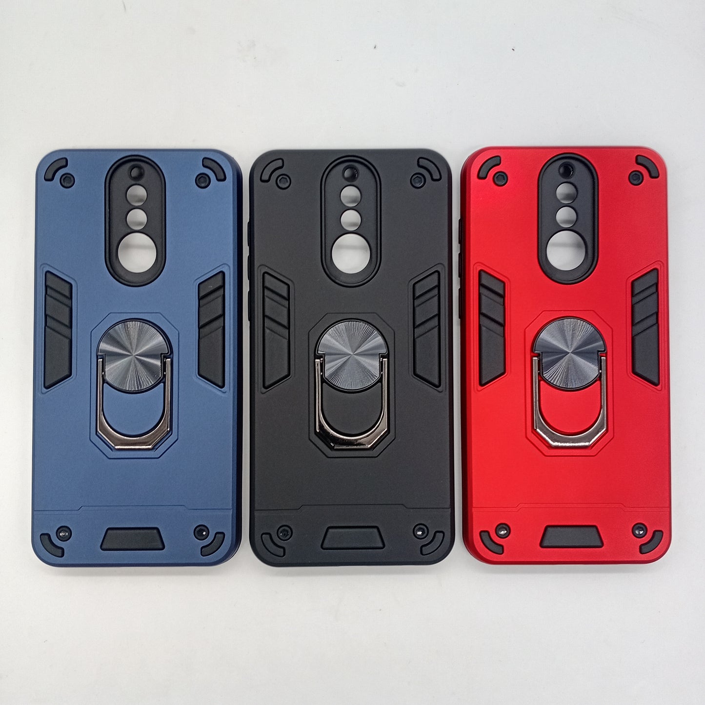 Huawei Nova 2i Hard PC Case with ring holder Shockproof Slim back Cover