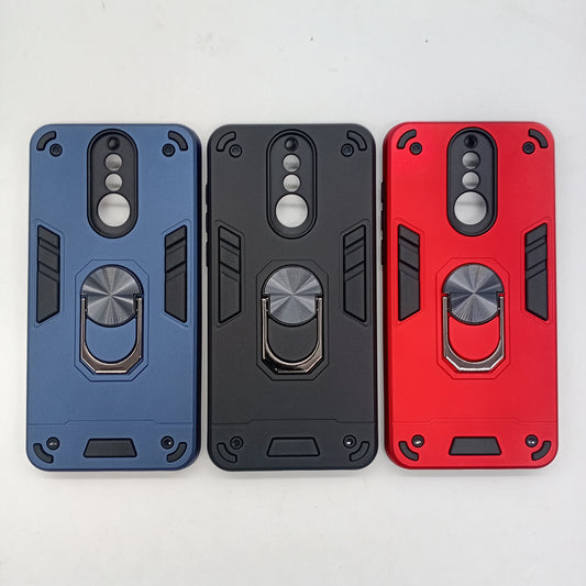Huawei Nova 2i Hard PC Case with ring holder Shockproof Slim back Cover