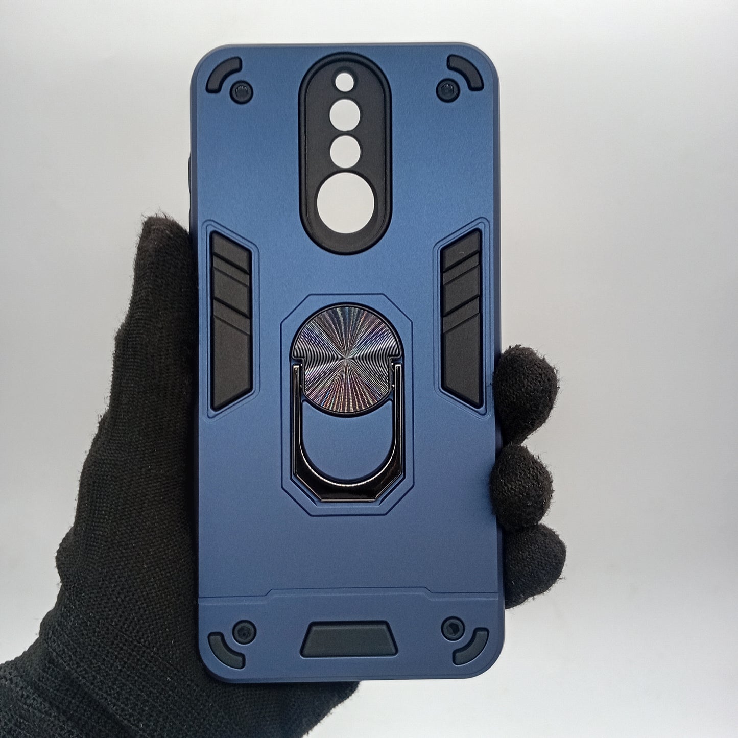 Huawei Nova 2i Hard PC Case with ring holder Shockproof Slim back Cover