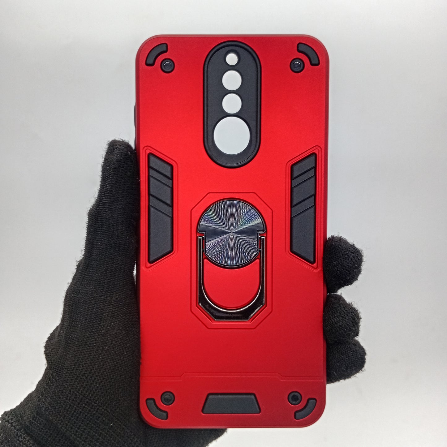 Huawei Nova 2i Hard PC Case with ring holder Shockproof Slim back Cover