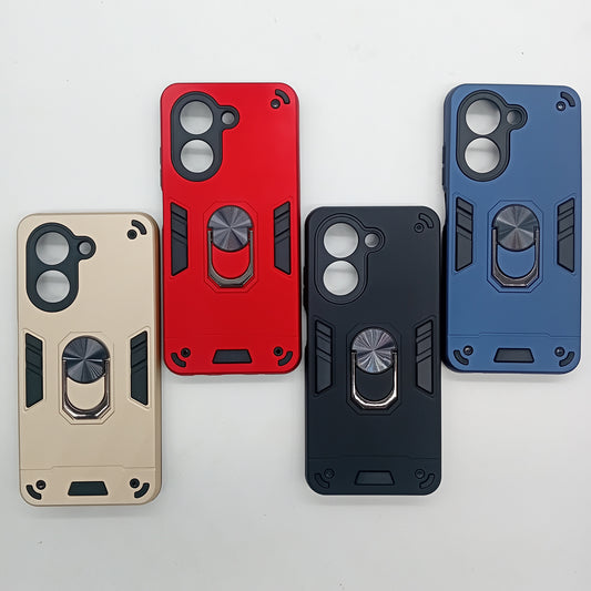 Redmi A5 Hard PC Case with ring holder Shockproof Slim back Cover