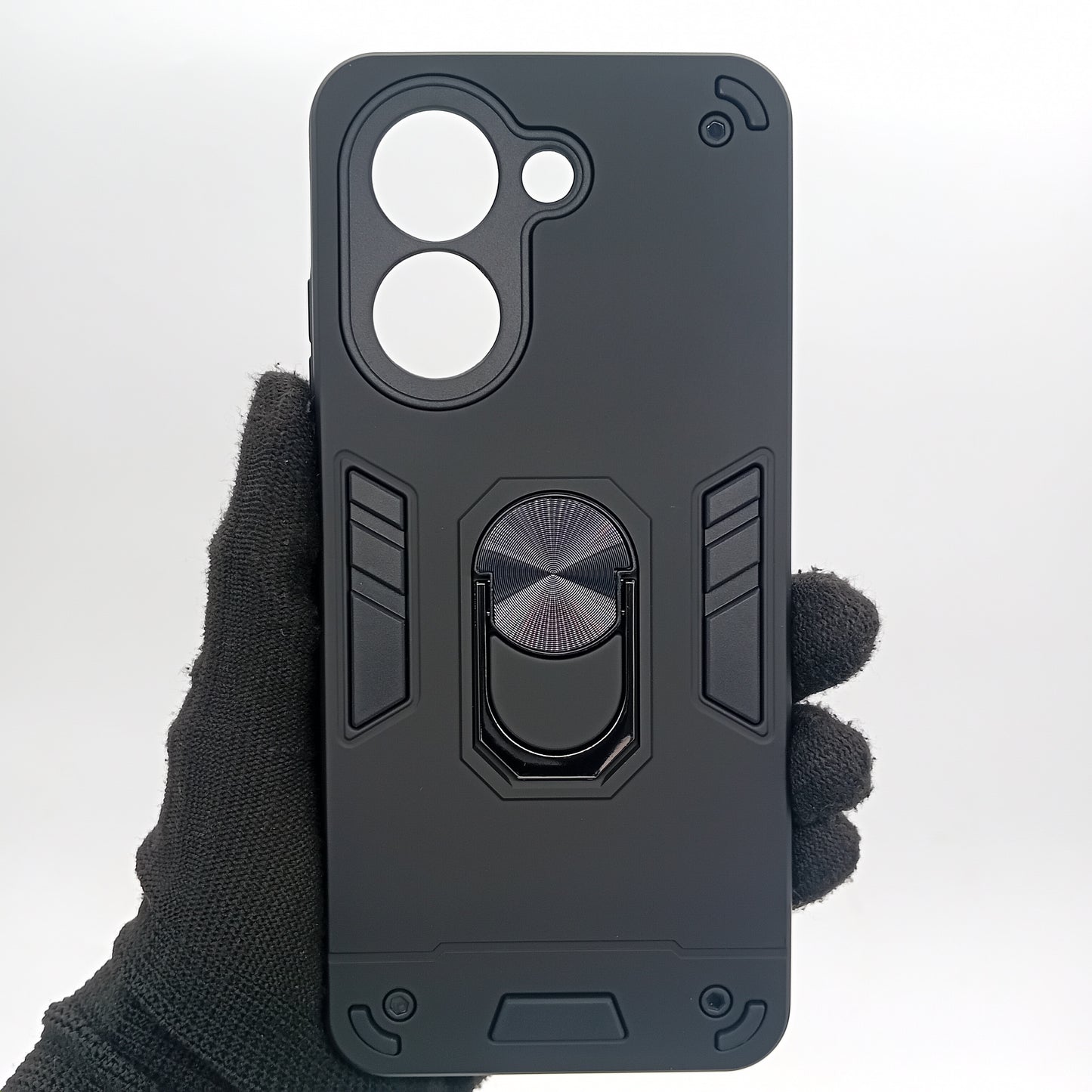 Redmi A5 Hard PC Case with ring holder Shockproof Slim back Cover