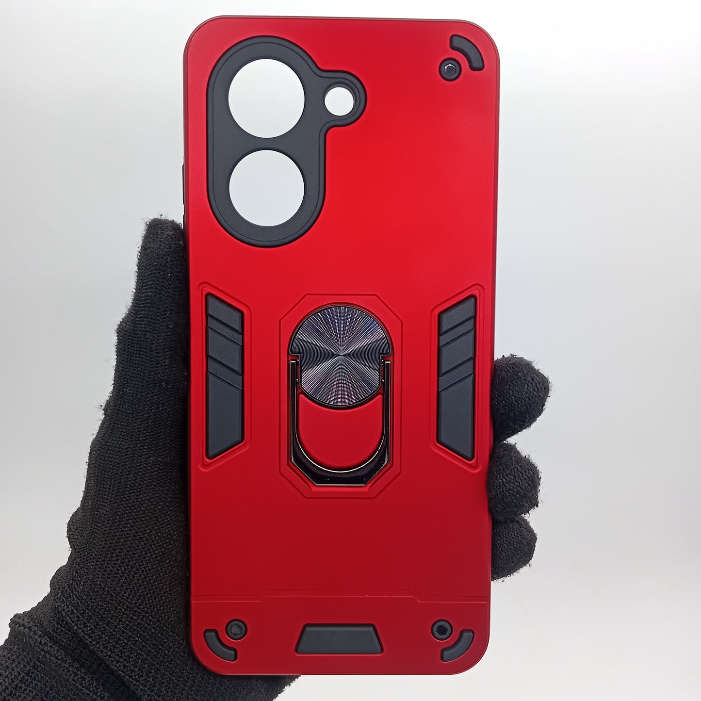 Redmi A5 Hard PC Case with ring holder Shockproof Slim back Cover