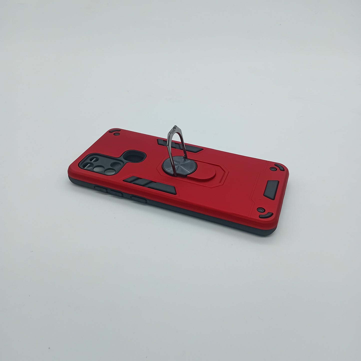 Samsung A21s Hard PC Case with ring holder Shockproof Slim back Cover