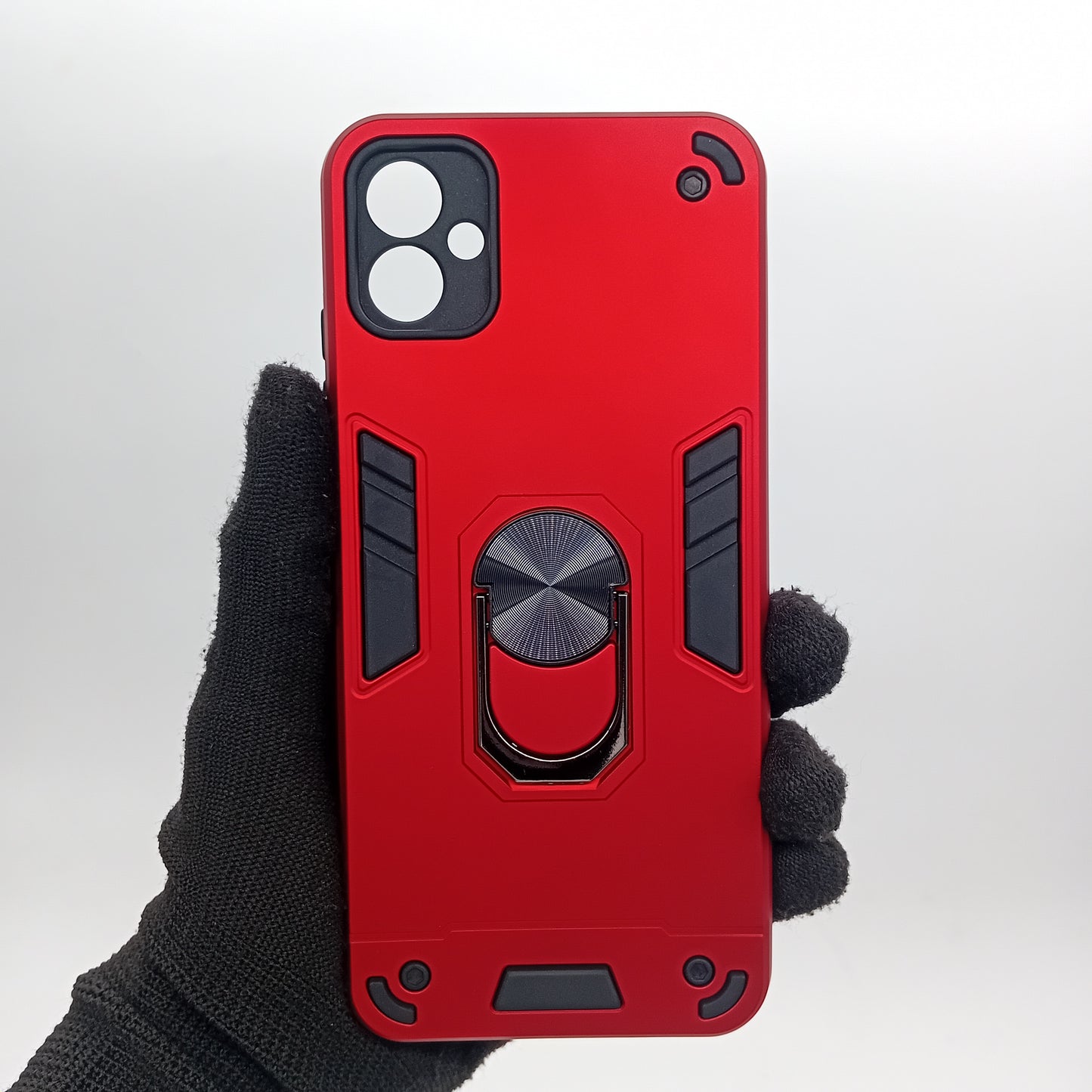 Samsung A04e Hard PC Case with ring holder Shockproof Slim back Cover