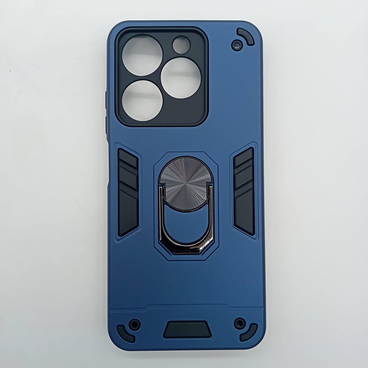 itel A50 Hard PC Case with ring holder Shockproof Slim back Cover