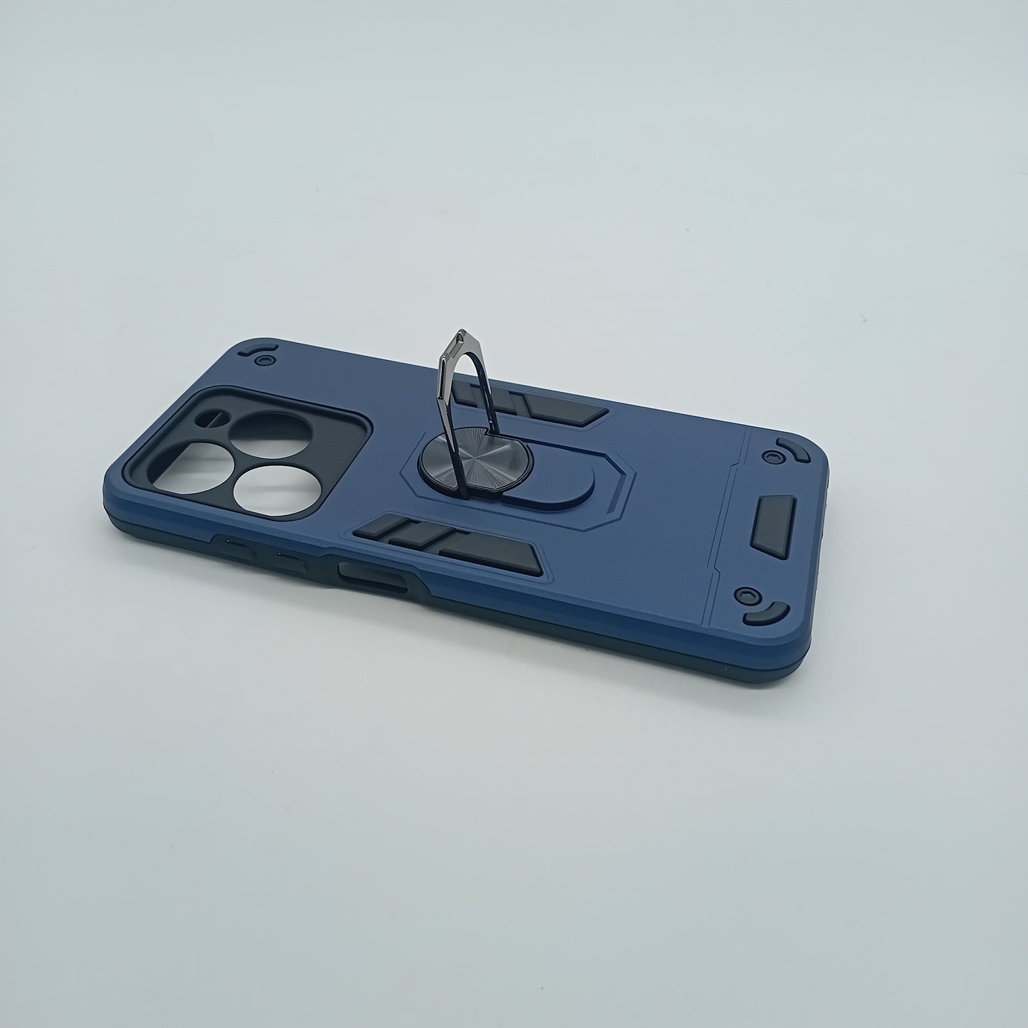 itel A50 Hard PC Case with ring holder Shockproof Slim back Cover