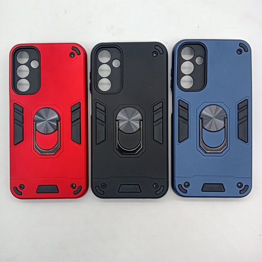 Samsung M15 Hard PC Case with ring holder Shockproof Slim back Cover